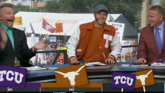 Jordan Spieth appears as ESPN's College GameDay guest